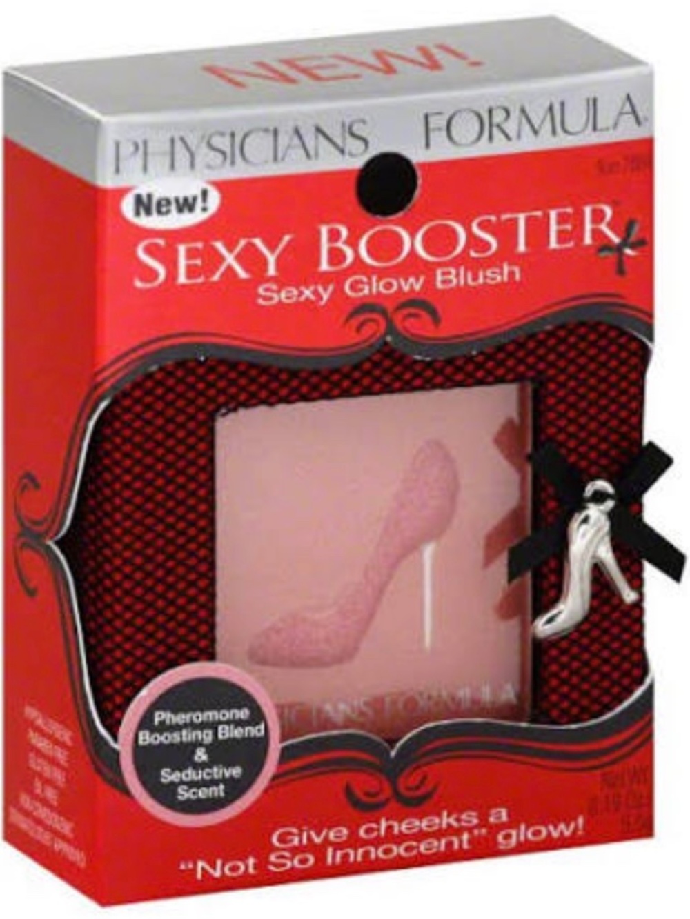 NOS NIP Physicians Formula Sexy Booster Glow Blush Natural 7863 Discontinued